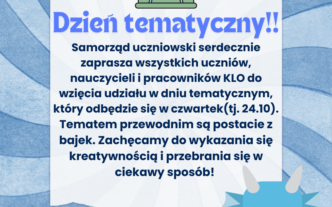 Dzień tematyczny